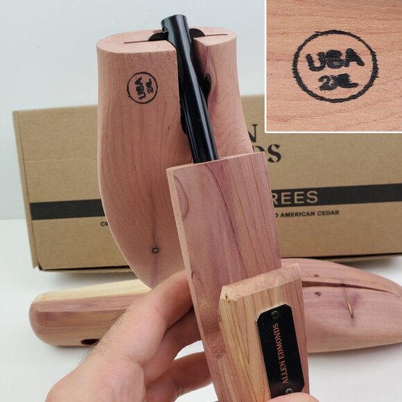 Allen Edmonds Shoe Trees Cedar Wood 354 Combination XXL/2XL USA Unused NIB - Picture 7 of 12